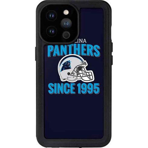 NFL Carolina Panthers Helmet iPhone 14 Pro Max Waterproof Case