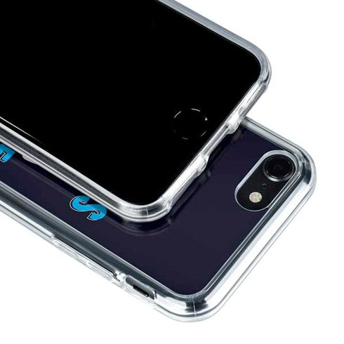 NFL Carolina Panthers Helmet iPhone SE (2nd & 3rd Gen) Clear Case