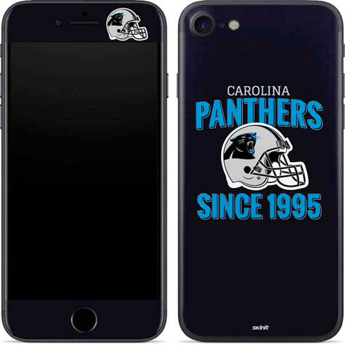 NFL Carolina Panthers Helmet iPhone SE (2nd & 3rd Gen) Skin