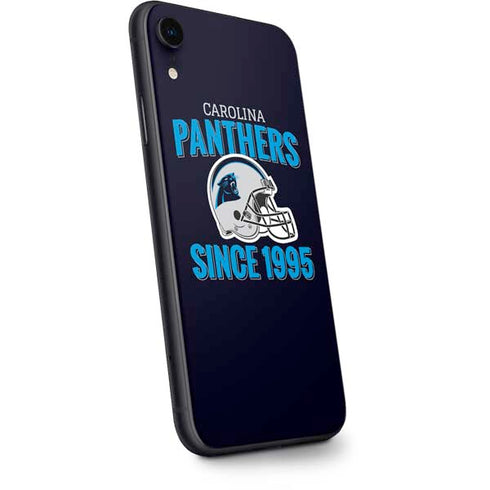 NFL Carolina Panthers Helmet iPhone XR Skin