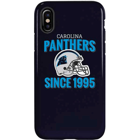 NFL Carolina Panthers Helmet iPhone XS Pro Case
