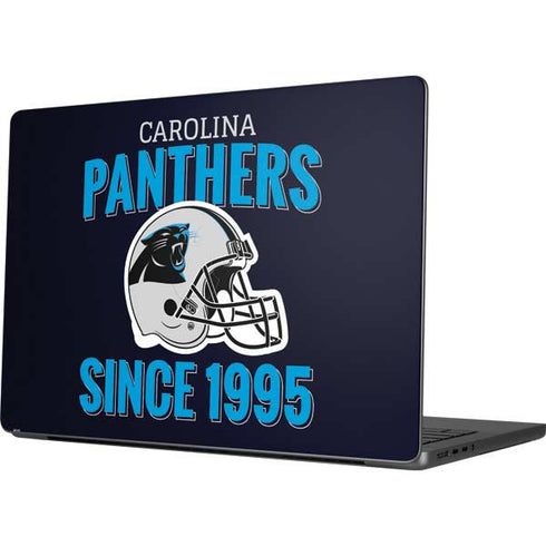 NFL Carolina Panthers Helmet MacBook Pro 14in (2021-24) Skin