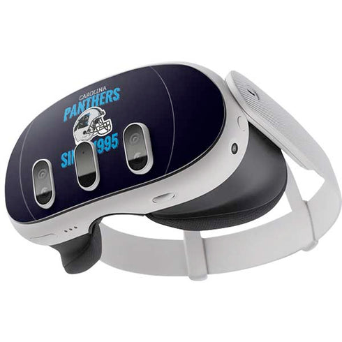 NFL Carolina Panthers Helmet Meta Quest 3 Skin