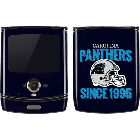 NFL Carolina Panthers Helmet Motorola RAZR Skin