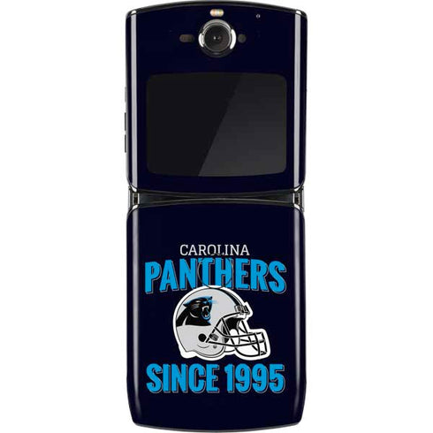 NFL Carolina Panthers Helmet Motorola RAZR Skin