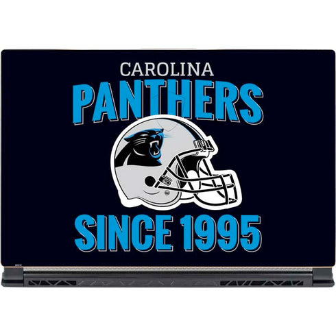 NFL Carolina Panthers Helmet MSI GS65 Stealth Laptop Skin