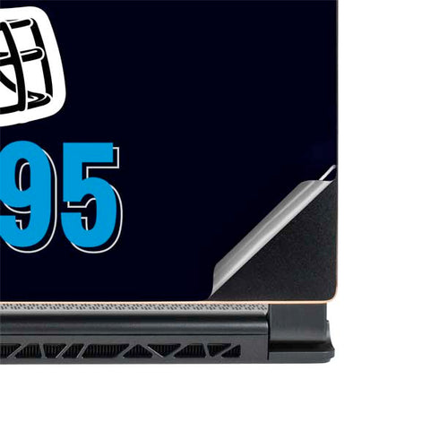 NFL Carolina Panthers Helmet MSI GS65 Stealth Laptop Skin