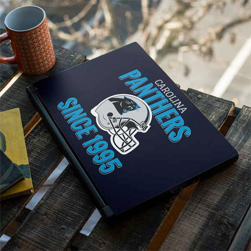 NFL Carolina Panthers Helmet MSI GS65 Stealth Laptop Skin
