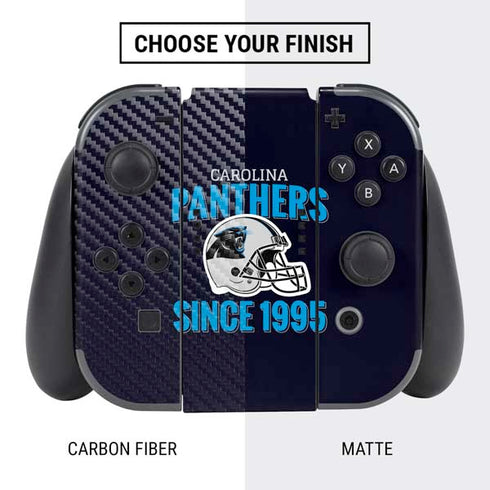 NFL Carolina Panthers Helmet Nintendo Switch Bundle Skin