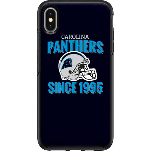 NFL Carolina Panthers Helmet Otterbox Symmetry iPhone Skin