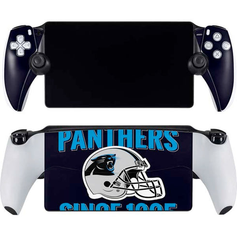 NFL Carolina Panthers Helmet PlayStation Portal Remote Player Skin