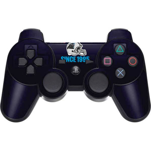 NFL Carolina Panthers Helmet PS3 Dual Shock wireless controller Skin