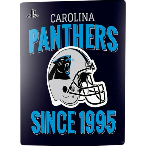 NFL Carolina Panthers Helmet PS5 Console Skin