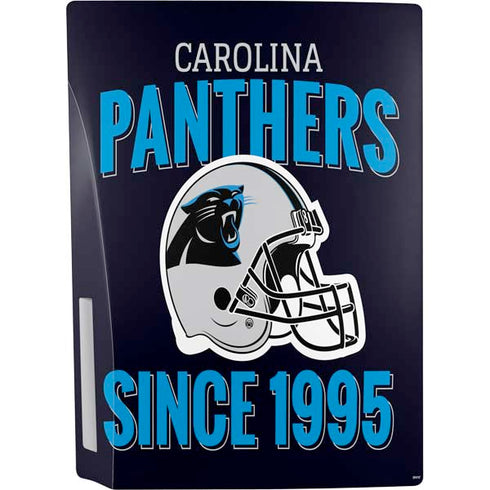 NFL Carolina Panthers Helmet PS5 Console Skin