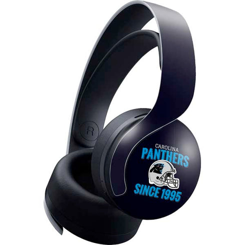 NFL Carolina Panthers Helmet PULSE 3D Wireless Headset for PS5 Skin