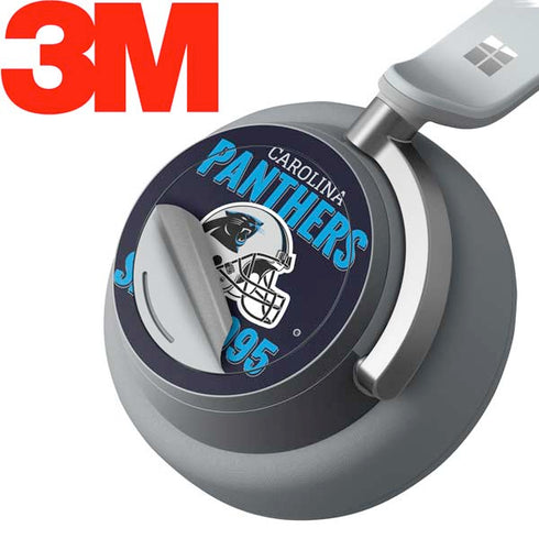 NFL Carolina Panthers Helmet Surface Headphones Skin