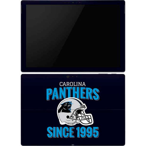 NFL Carolina Panthers Helmet Surface Pro 6 Skin