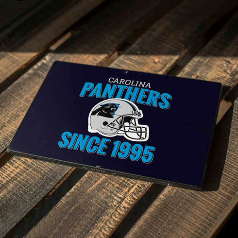 NFL Carolina Panthers Helmet Surface Pro 6 Skin