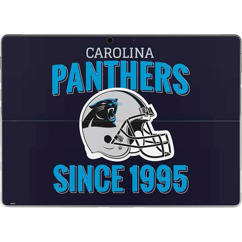 NFL Carolina Panthers Helmet Surface Pro 9 Skin