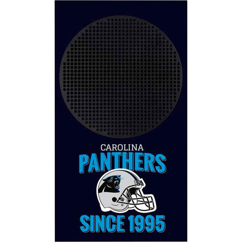 NFL Carolina Panthers Helmet Xbox Series S Console Skin