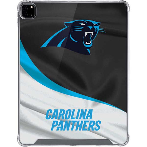 NFL Carolina Panthers iPad Pro 12.9in (2020) Clear Case