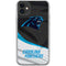 NFL Carolina Panthers iPhone 11 Clear Case