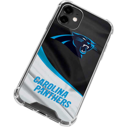 NFL Carolina Panthers iPhone 12 Clear Case