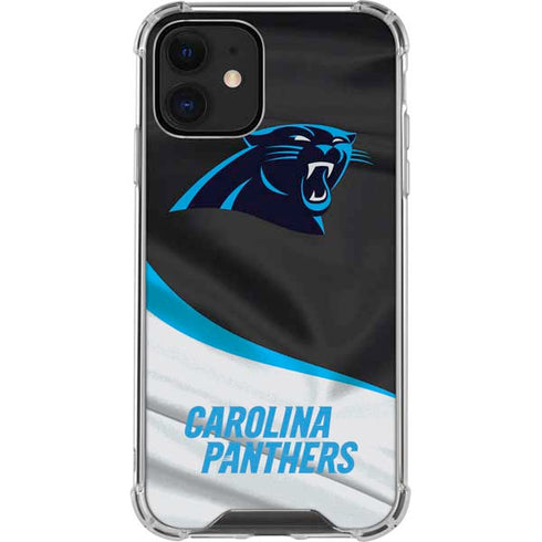 NFL Carolina Panthers iPhone 12 Mini Clear Case