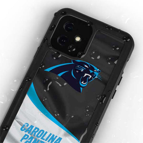 NFL Carolina Panthers iPhone 12 Mini Waterproof Case
