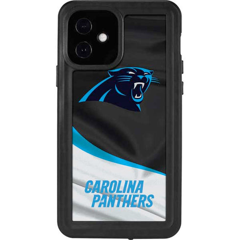 NFL Carolina Panthers iPhone 12 Waterproof Case