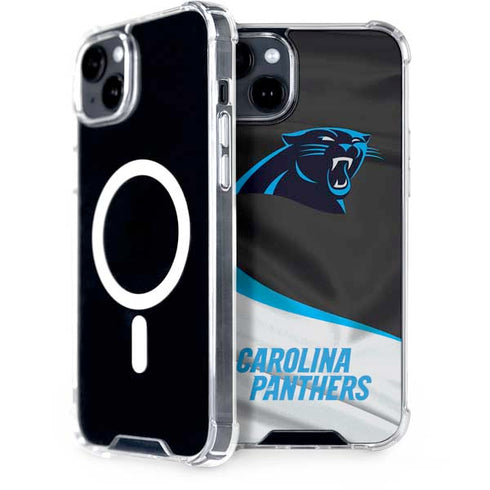 NFL Carolina Panthers iPhone 15 Plus MagSafe Case