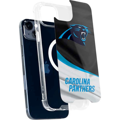 NFL Carolina Panthers iPhone 15 Plus MagSafe Case