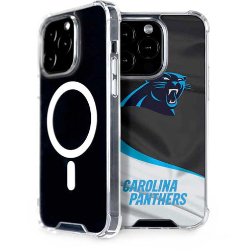 NFL Carolina Panthers iPhone 15 Pro MagSafe Case