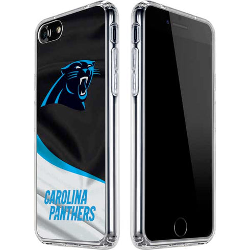 NFL Carolina Panthers iPhone SE (2nd & 3rd Gen) Clear Case