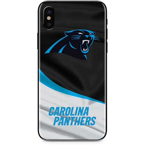 NFL Carolina Panthers iPhone XS Skin