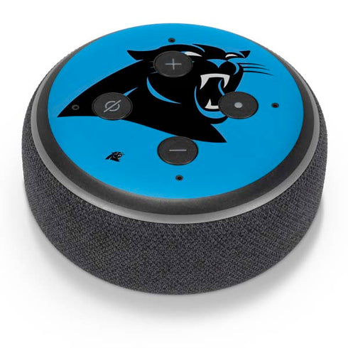 NFL Carolina Panthers Large Logo Amazon Echo Dot Skin