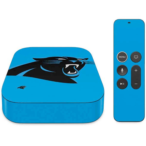 NFL Carolina Panthers Large Logo Apple TV Skin