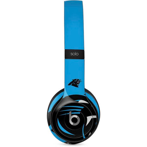 NFL Carolina Panthers Large Logo Beats Solo 2 Wired Skin