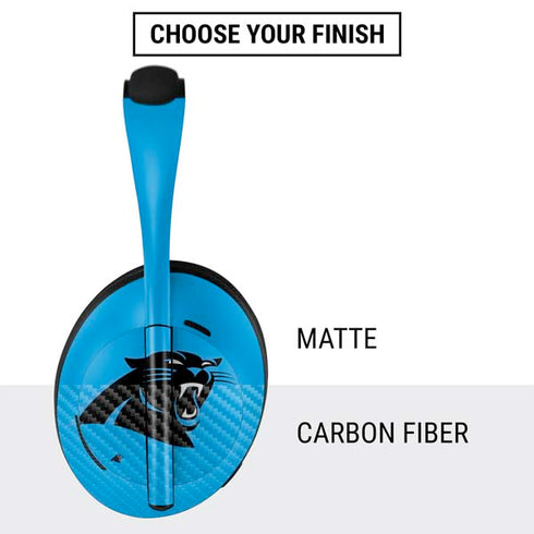 NFL Carolina Panthers Large Logo Bose Noise Cancelling Headphones 700 Skin