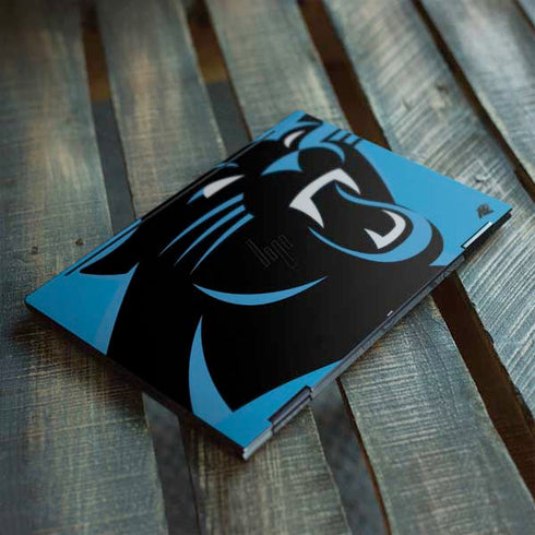 NFL Carolina Panthers Large Logo HP Envy Skin