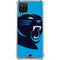 NFL Carolina Panthers Large Logo Galaxy A12 Clear Case