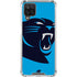 NFL Carolina Panthers Large Logo Galaxy A12 Clear Case