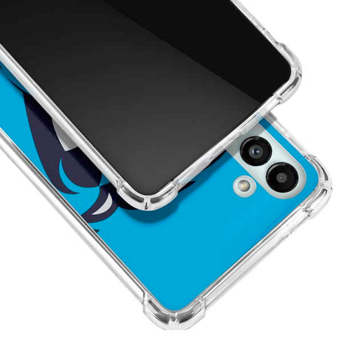 NFL Carolina Panthers Large Logo Galaxy A13 5G Clear Case
