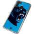NFL Carolina Panthers Large Logo Galaxy A21 Clear Case