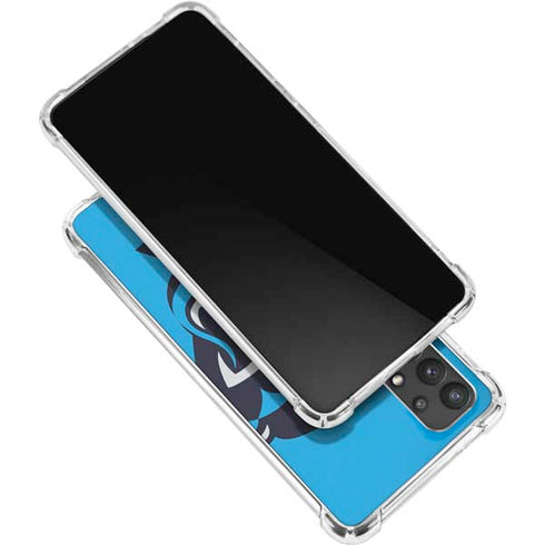 NFL Carolina Panthers Large Logo Galaxy A32 5G Clear Case