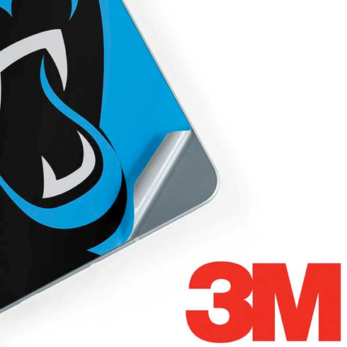 NFL Carolina Panthers Large Logo Galaxy Book 12in Skin