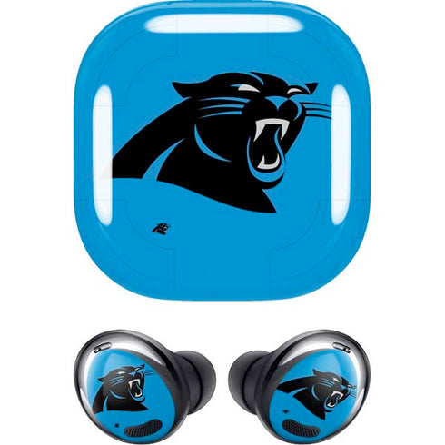NFL Carolina Panthers Large Logo Galaxy Buds Pro Skin