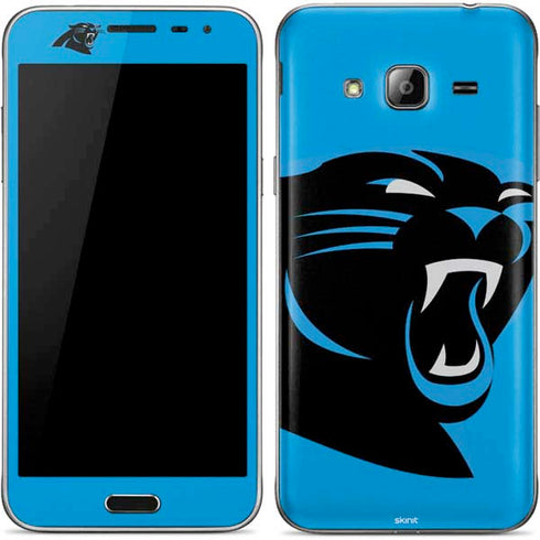 NFL Carolina Panthers Large Logo Galaxy J3 Skin