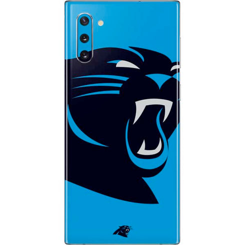 NFL Carolina Panthers Large Logo Galaxy Note 10 Skin