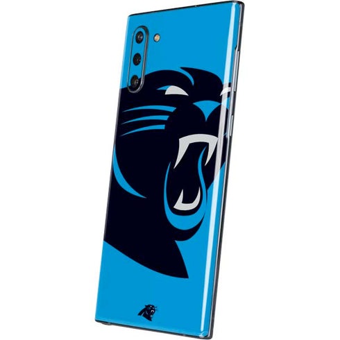 NFL Carolina Panthers Large Logo Galaxy Note 10 Skin